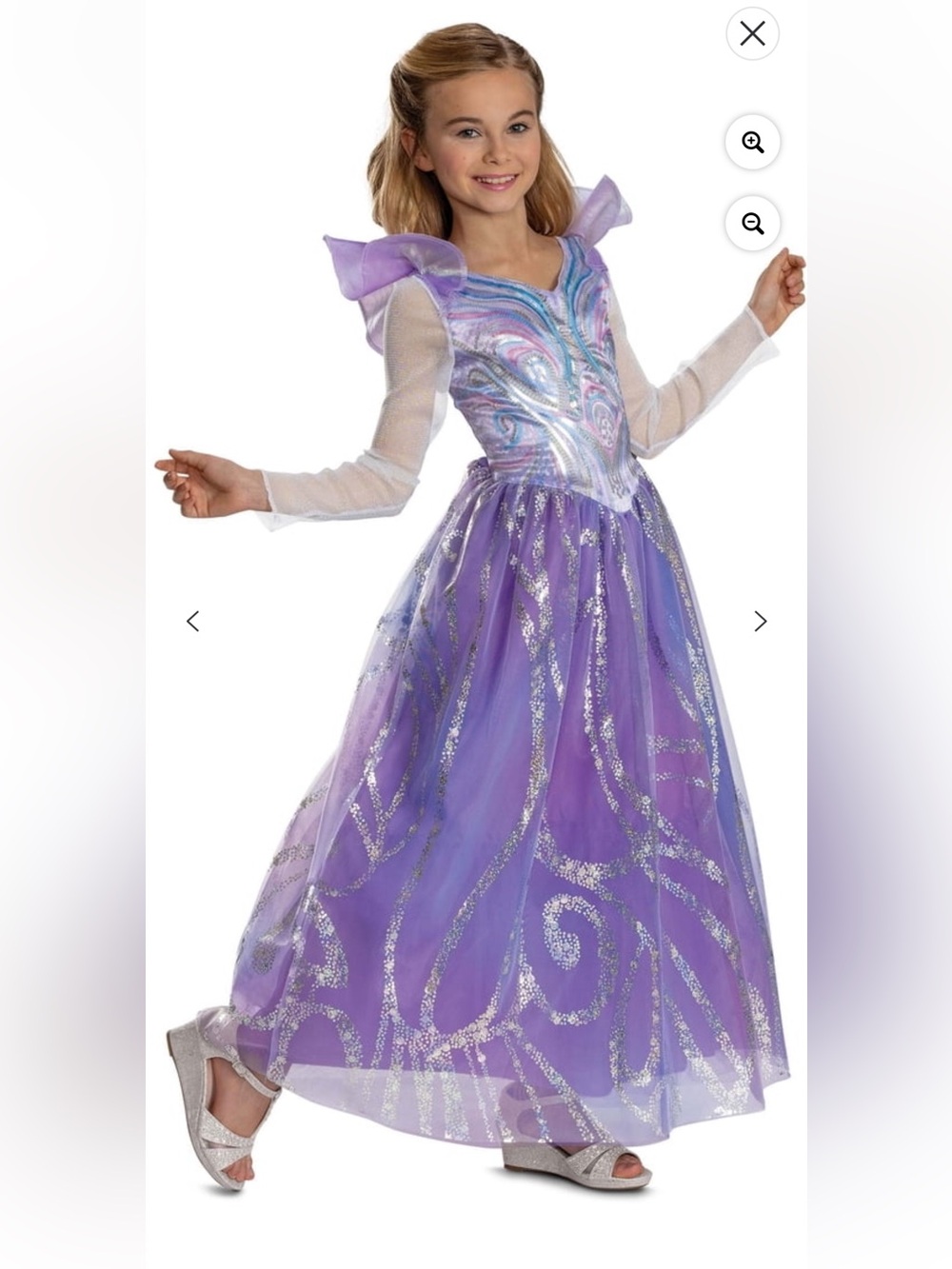 NWT WICKED FOR GOOD GLINDA COSTUME CHILD 10-12
